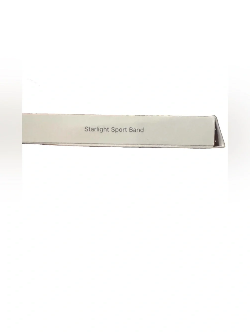 Original Apple Watch Starlight Sport Band S/M For Apple Watch 40mm Starlight